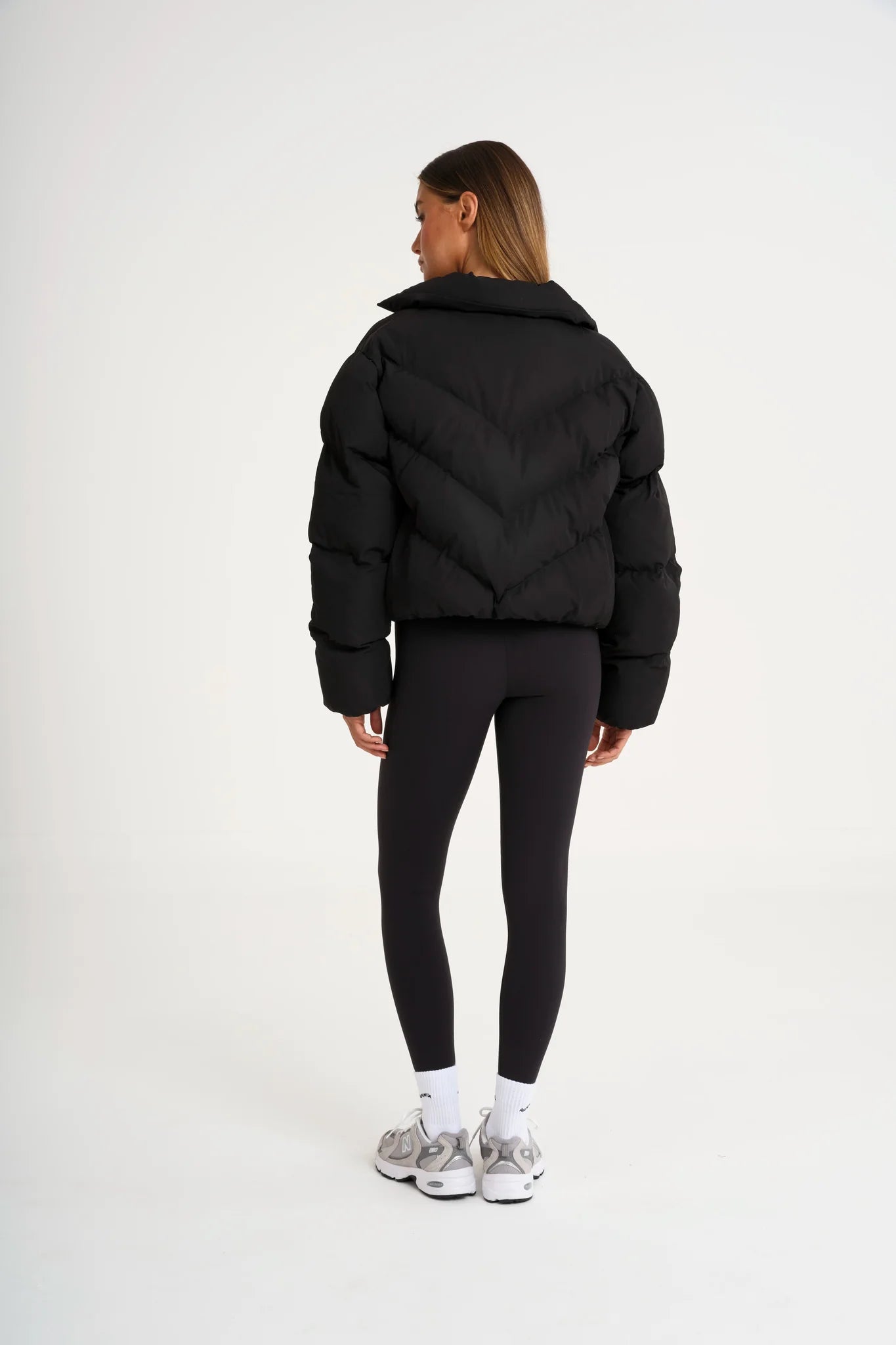 ALLFENIX Cropped Puffer Jacket