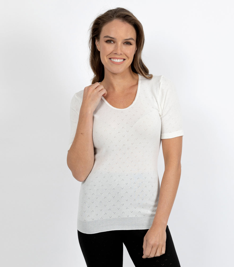 Baselayers Side Seam Free Short Sleeve