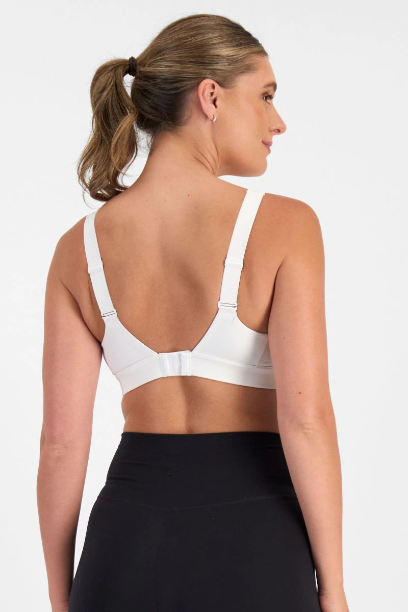 Smooth Power Wirefree Bra in White