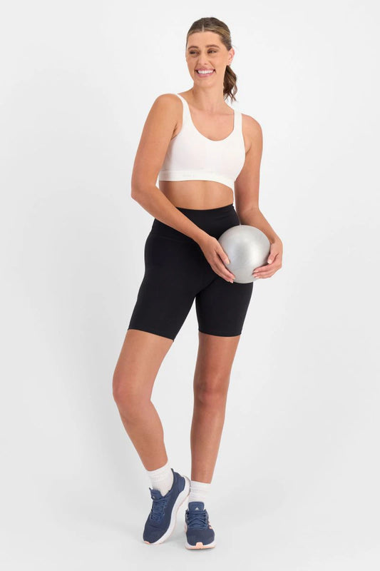 Smooth Power Wirefree Bra in White