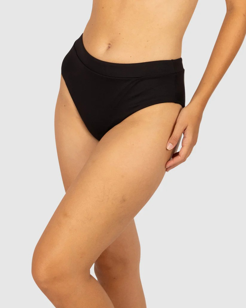 Chloro Banded Mid Pant Bikini Bottom