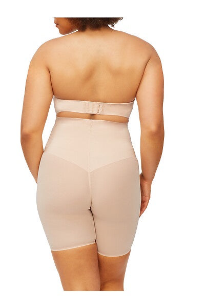 Nancy Ganz Solid & Sheer High Waisted Thigh Shaper