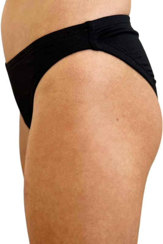 Period Swim Cheeky High Cut Leg Bikini Bottom