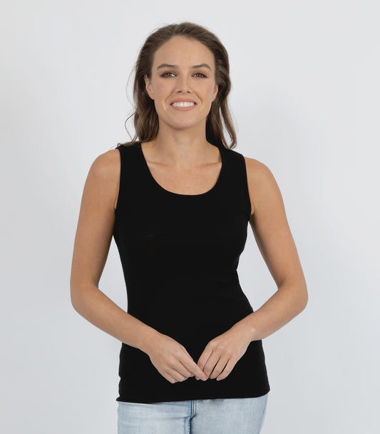 Baselayers Pure Wool Rib Vest