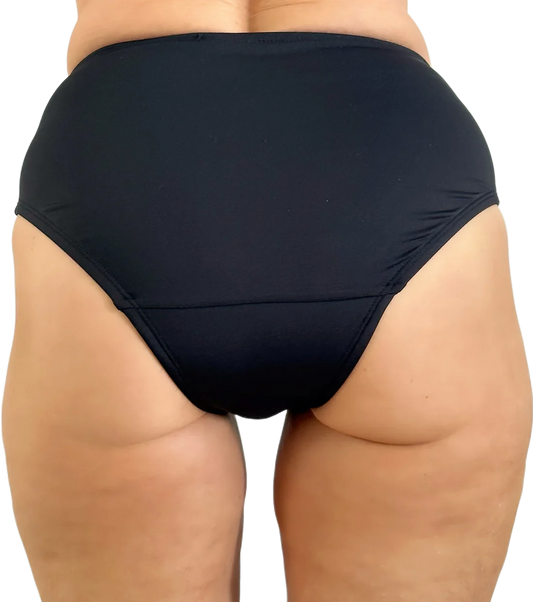 Period Swim High Cut Cheeky Bikini Bottom
