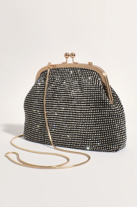 Disco Glam Purse Frame Clutch